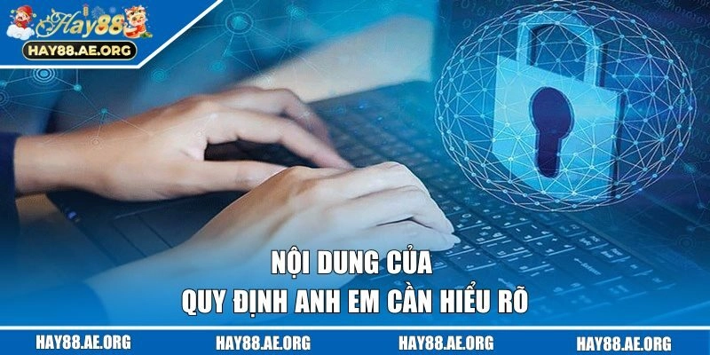 Nội dung của quy định game thủ cần hiểu rõ